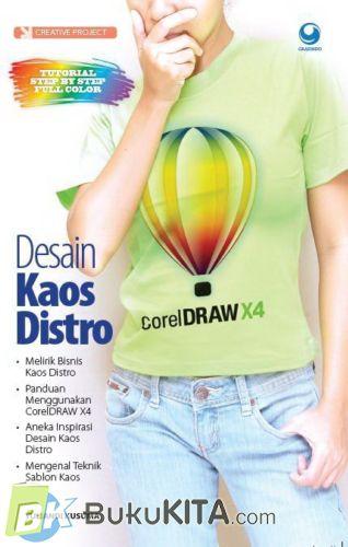 Cover Buku Creative Project - Desain Kaos Distro
