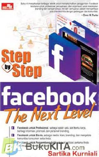 Cover Buku Step by Step Facebook: The Next Level (Buku 2)