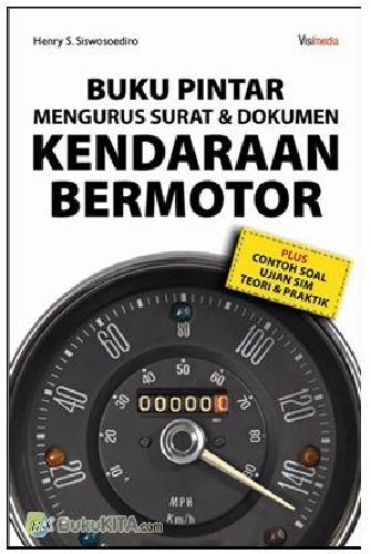 Cover Buku Buku Pintar Mengurus Surat & Dokumen Kendaraan Bermotor
