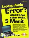 Cover Buku Laptop Anda Error? Atasi Hanya dalam Waktu 5 Menit