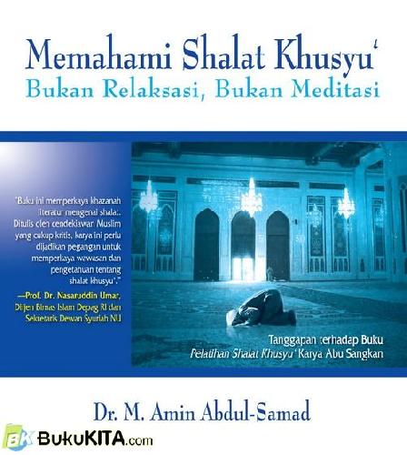 Cover Buku Memahami Shalat Khusyu