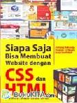 Cover Buku SIAPA SAJA BISA MEMBUAT WEBSITE DENGAN CSS DAN HTML