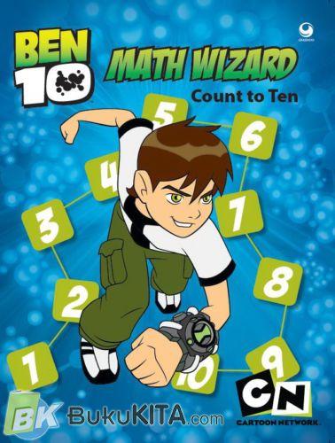Cover Buku Ben10 - Math Wizard: Menghitung 1 hingga 10