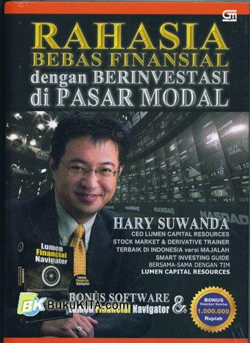 Cover Buku Rahasia Bebas Finansial dengan Berinvestasi di Pasar Modal