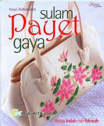 Cover Buku Sulam Payet Gaya