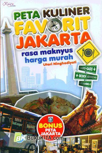 Cover Buku Peta Kuliner Favorit Jakarta Food Lovers