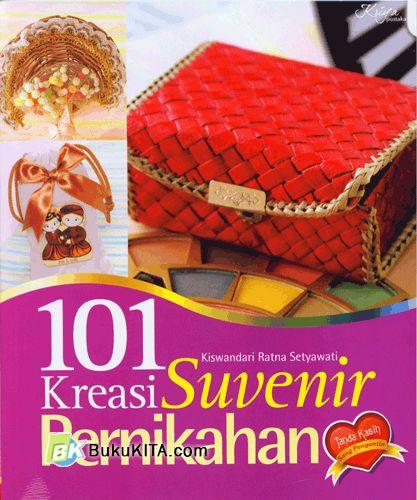 Cover Buku 101 Kreasi Suvenir Pernikahan