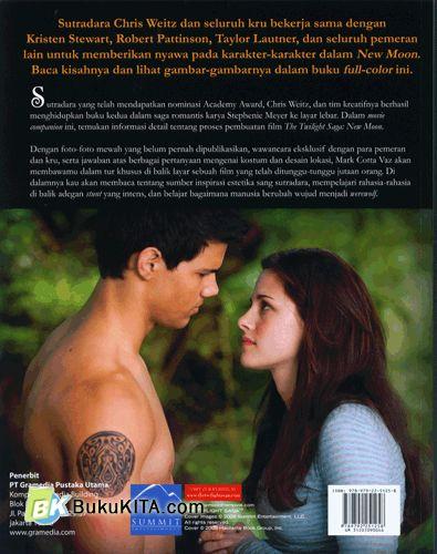 Cover Belakang Buku The Twilight Saga : New Moon