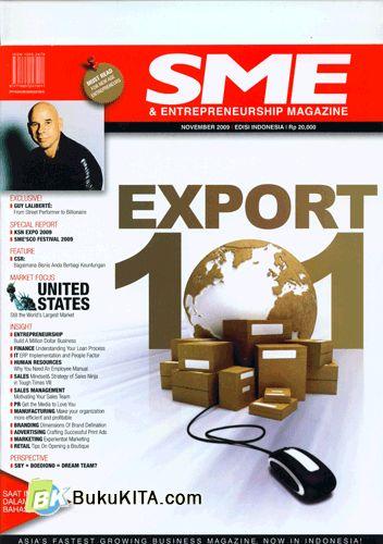 Cover Buku SME & Entrepreneurship Magazine - November 2009