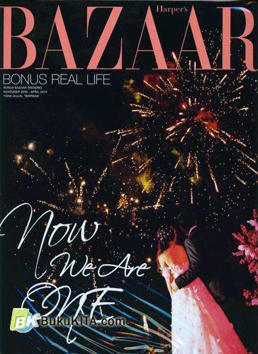 Cover Belakang Buku Harper's Bazaar Wedding Ideas #10, November 2009-April 2010
