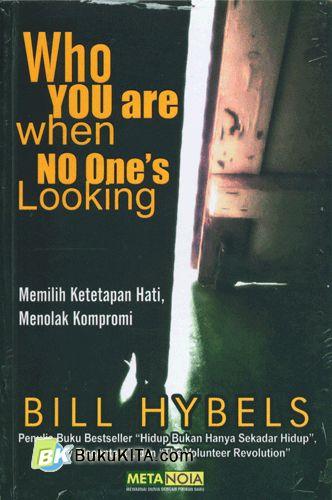 Cover Buku Who You Are When No One