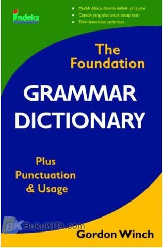 Cover Buku The Foundation Grammar Dictionary