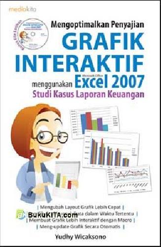 Cover Buku Mengoptimalkan Penyajian Grafik Interaktif Menggunakan MS. Excel 2007