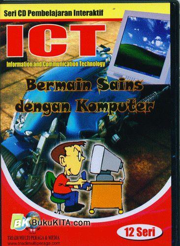 Cover Buku Paket 12 Seri CD Pembelajaran Interaktif ICT (Information and Communication Technology)