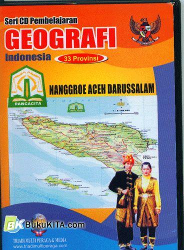 Cover Buku Paket 33 Seri CD Pembelajaran Interaktif Geografi Indonesia 33 Propinsi