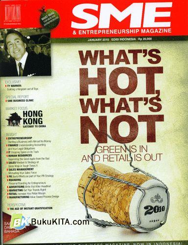 Cover Buku SME & Entrepreneurship Magazine - Januari 2010