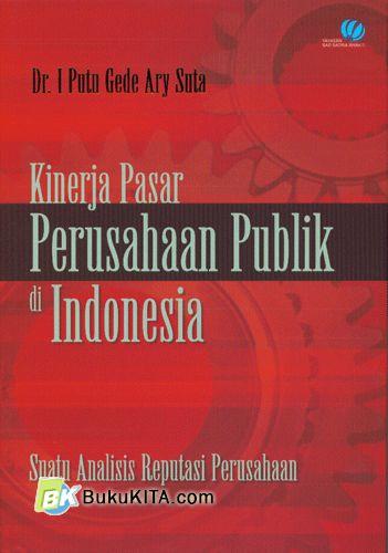 Cover Buku Kinerja Pasar Perusahaan Publik di Indonesia