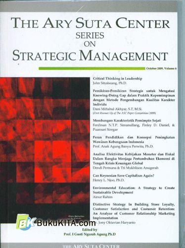 Cover Buku The Ary Suta Center Series On Strategic Management Vol. 6