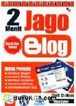 Cover Buku 2 Menit Jago Blog