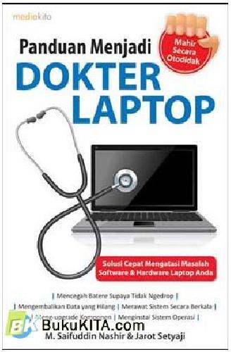 Cover Buku Panduan Menjadi Dokter Laptop