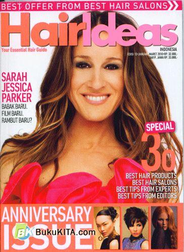 Cover Buku Hair Ideas #13 Januari-Maret 2010