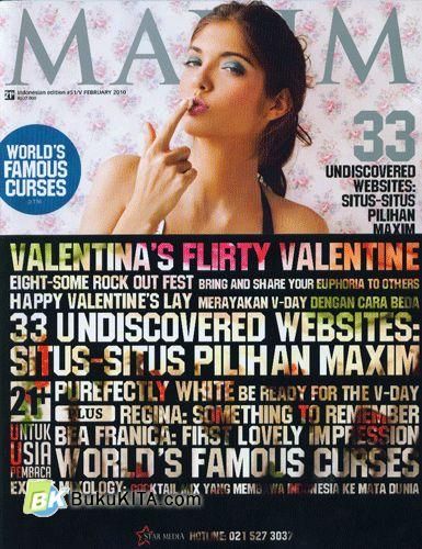 Cover Buku Maxim #51 - Februari 2010