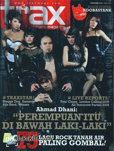 Cover Buku Trax #91 - Februari 2010