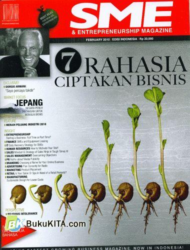 Cover Buku SME & Entrepreneurship Magazine - Februari 2010