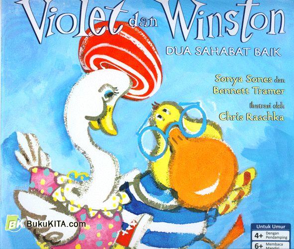 Cover Buku Violet dan Winston : Dua Sahabat Baik