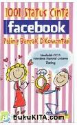 Cover Buku 1001 Status Cinta Facebook Paling Banyak Dikomentari
