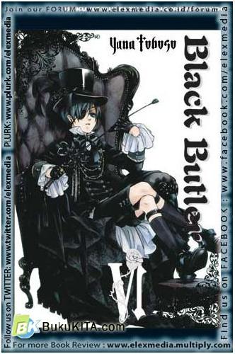 Cover Buku Black Butler 6