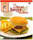 Cover Buku 25 Resep Kreasi Burger ala Resto