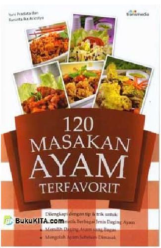 Cover Buku 120 Masakan Ayam Terfavorit