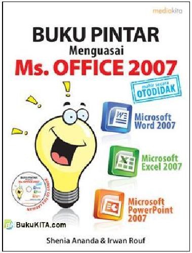 Cover Buku Buku Pintar Menguasai Ms. Office 2007