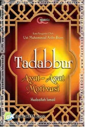 Cover Buku Tadabbur Ayat Ayat Motivasi