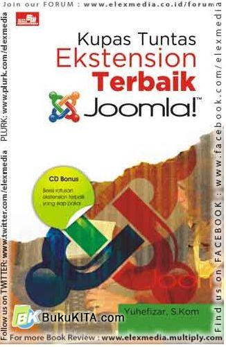 Cover Buku Kupas Tuntas Ekstension Terbaik Joomla!