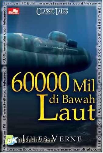 Cover Buku 6 Mil di Bawah Laut