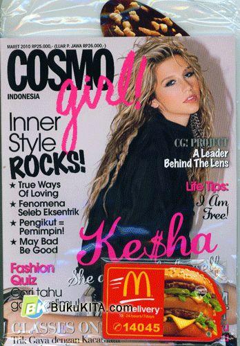 Cover Buku CosmoGIRL! #102 - Maret 2010