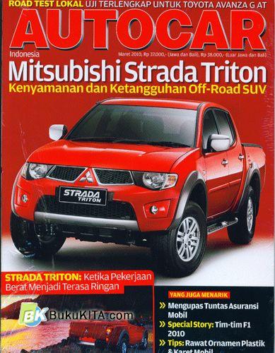 Cover Buku Autocar #118 - Maret 2010