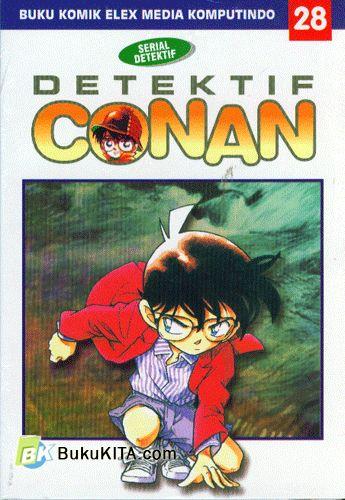 Cover Buku Serial Detektif : Detektif Conan 28