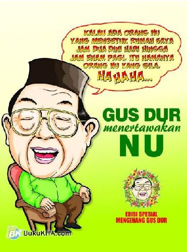 Cover Buku Gus Dur Menertawakan NU (edisi spesial)