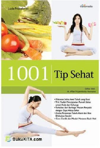 Cover Buku 1001 Tip Sehat