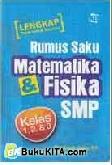 Cover Buku Rumus Saku Matematika & Fisika SMP Kelas 1, 2, 3