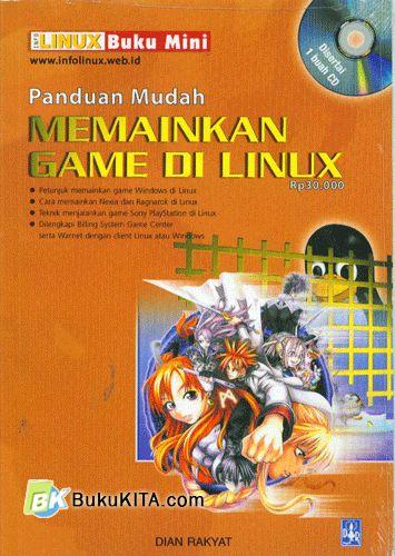 Cover Buku Panduan Mudah Memainkan Game di Linux