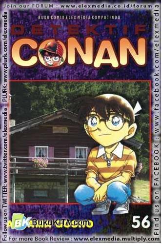 Cover Buku Detektif Conan #56