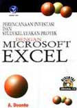 Cover Buku Perencanaan investasi dan studi kelayakan proyek dengan Microsoft Excel