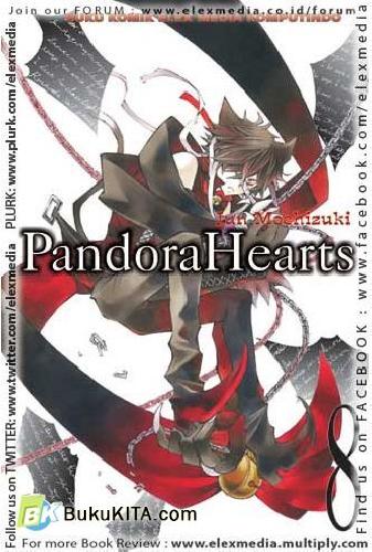 Cover Buku Pandora Hearts 8
