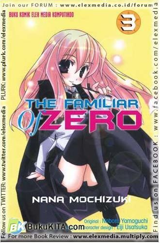Cover Buku The Familiar of Zero 3