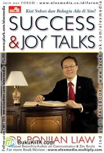 Cover Buku Success and Joy Talks