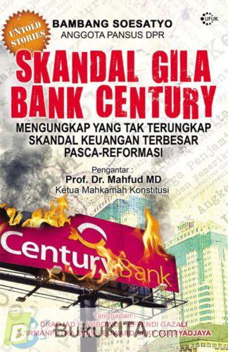 Cover Buku Skandal Gila Bank Centuri S-HC